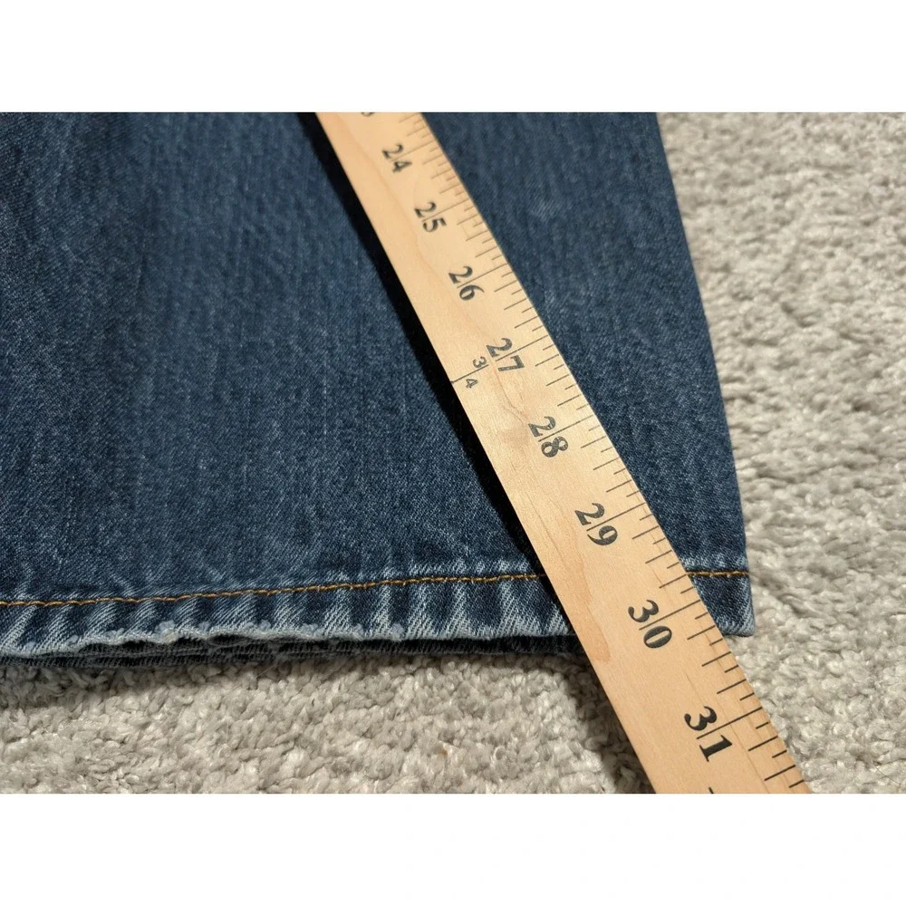 Levi's Jeans Mens 40x30 Blue 505 Regular Fit Straight Leg Denim Classic Casual‎